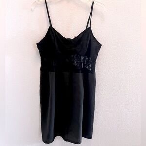 Urban Outfitters sexy black dress lingerie size  L